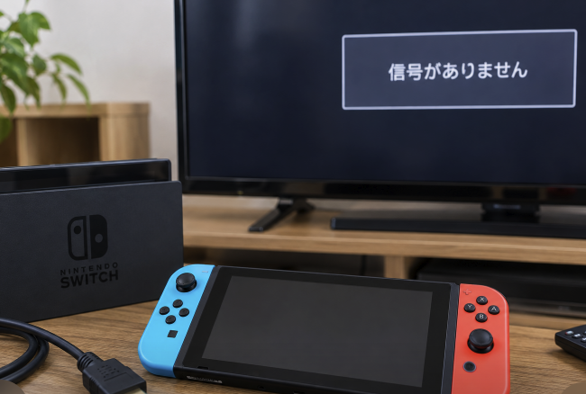 HDMIで映らないSwitch…修理前に確認したいポイント